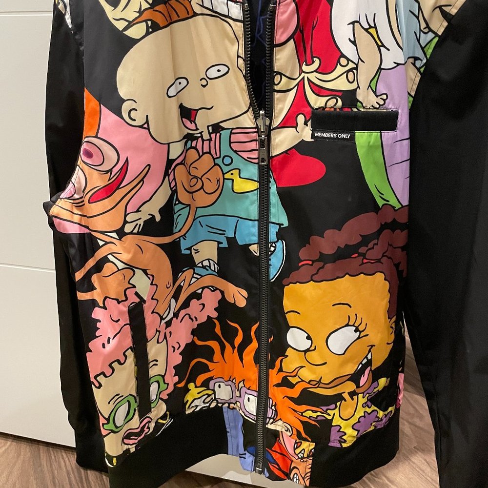 Rare reversible Members Only Nickelodeon Jacket
